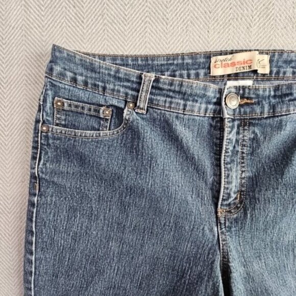 Just My Size Women's 18W (W36xL28) Blue Bootcut Stretch Jeans Style# JM3959 - Picture 15 of 16